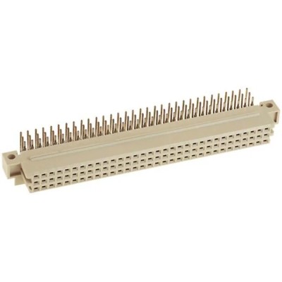 HARTING DIN 41612 Type R Right Angle Female 32 Way 2.54 mm Pitch 3 Row Solder Connector 09732326801