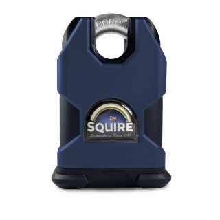 Squire Keyed Hardened Steel Weatherproof Padlock 50mm Body, 10mm Shackle RS SS50CP5