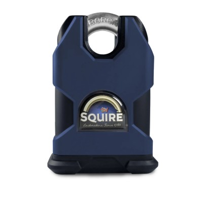 Squire Keyed Hardened Steel Weatherproof Padlock 50mm Body, 10mm Shackle RS SS50CP5