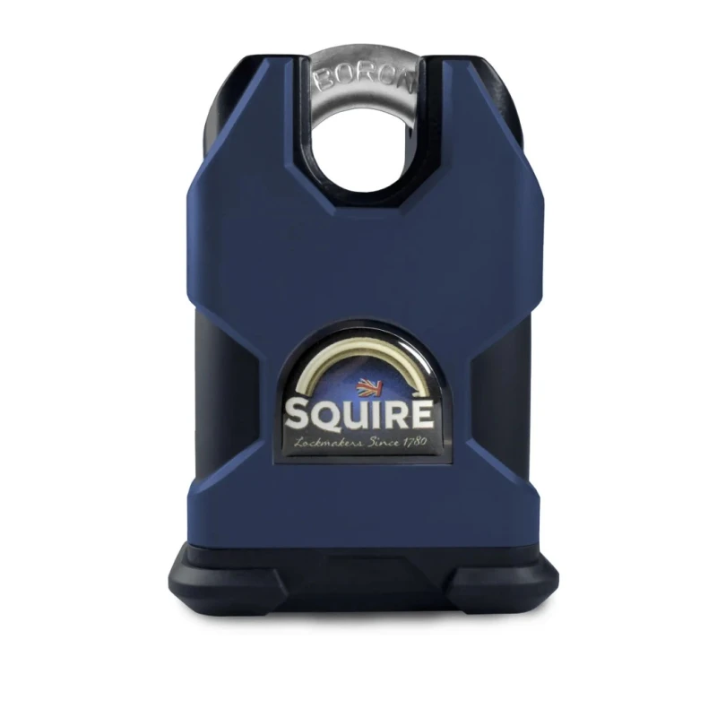 Squire Keyed Hardened Steel Weatherproof Padlock 50mm Body, 10mm Shackle RS SS50CP5