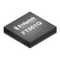 Bridgetek Graphics Controller 48-Pin VQFN Surface Mount 3.3V 7mm x 7mm x 0.9mm FT801Q-R