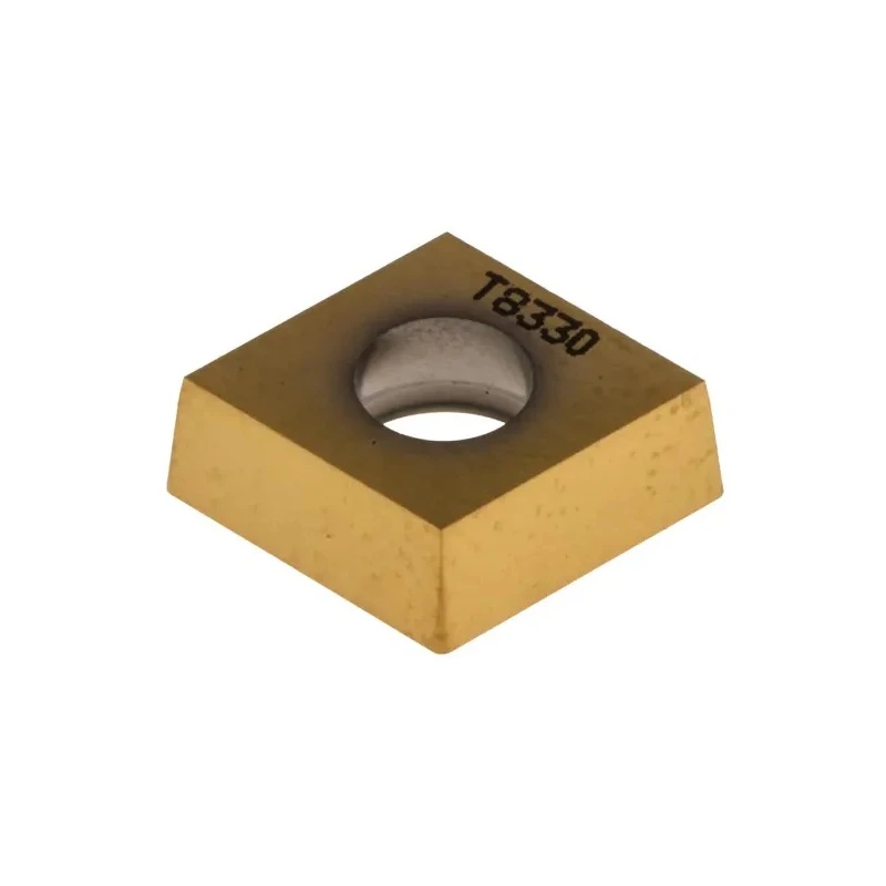 Pramet Tungsten Carbide-Cobalt Lathe Part with PVD Coating, 3.97 mm Height, 95° Approach Angle, 9.7 CCMT 09T304E-FF2:T8430