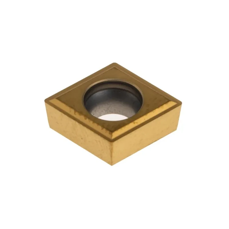 Pramet Tungsten Carbide-Cobalt Lathe Part with PVD Coating, 3.97 mm Height, 95° Approach Angle, 9.7 CCMT 09T304E-FF2:T8430