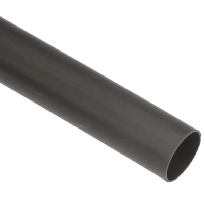 TE Connectivity Heat Shrink Tubing Black 6.4 mm Sleeve Diameter x 150 mm Length 2:1 Shrink Ratio LSTT-6.4-0-SP