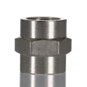 SMC Pneumatic Fitting 25 Series Threaded Connection Size R 1/4 in 2500-1/4