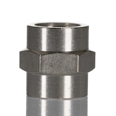 SMC Pneumatic Fitting 25 Series Threaded Connection Size R 1/4 in 2500-1/4