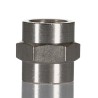 SMC Pneumatic Fitting 25 Series Threaded Connection Size R 1/4 in 2500-1/4