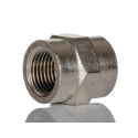 SMC Pneumatic Fitting 25 Series Threaded Connection Size R 1/4 in 2500-1/4