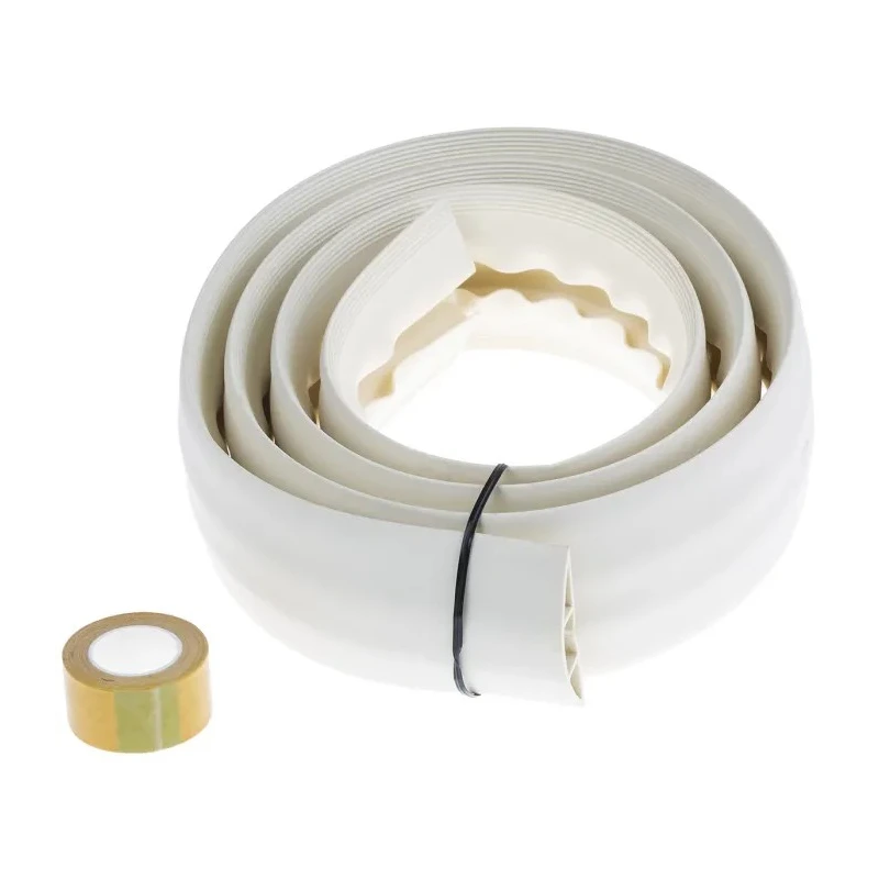 RS PRO Cable Cover 1.83 m Length, 19 mm Inside Diameter, 66 mm Width, White Polyvinyl Chloride 865-9524