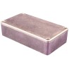 Hammond 1550 Series Natural Lid Die Cast Aluminium Enclosure IP54 IK08 67 mm x 275 mm x 175 mm 1550J