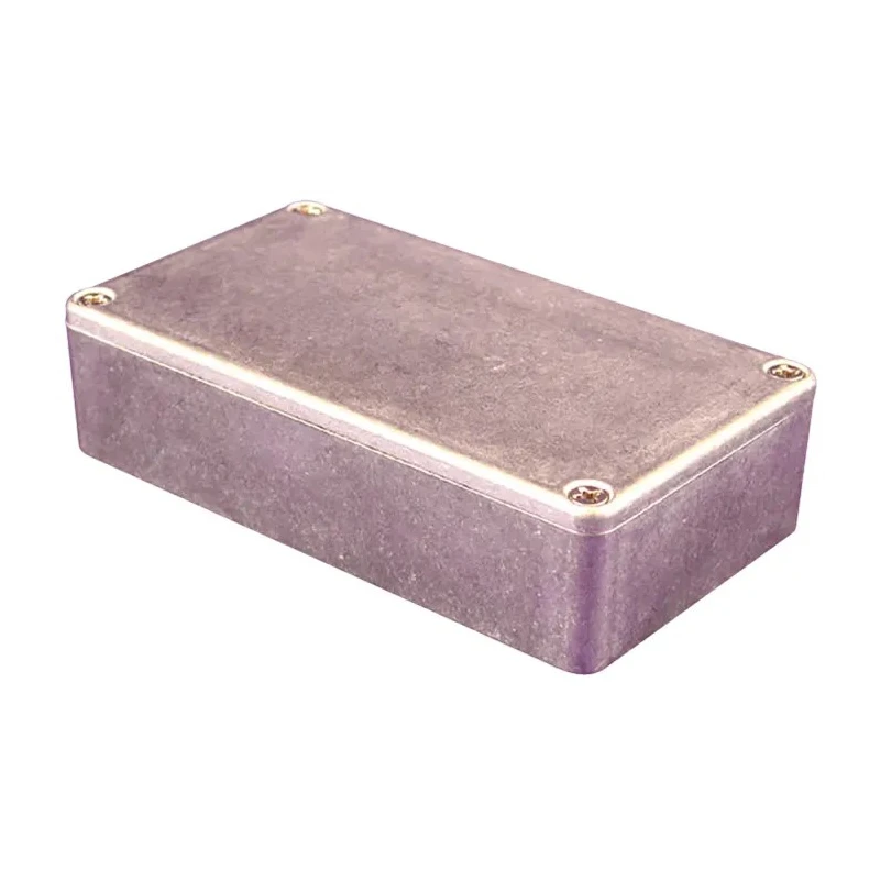 Hammond 1550 Series Natural Lid Die Cast Aluminium Enclosure IP54 IK08 31mm x 120mm x 100mm 1550M
