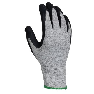 RS PRO Black Crinkle Latex Cut Resistant Work Gloves Size 8 2 Gloves CE EN 420 2003 869-1610