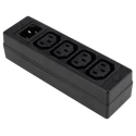 Bulgin 10A 250V 4 Gang IEC C13 Socket Bar Power Distribution Unit PXD200
