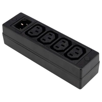 Bulgin 10A 250V 4 Gang IEC C13 Socket Bar Power Distribution Unit PXD200