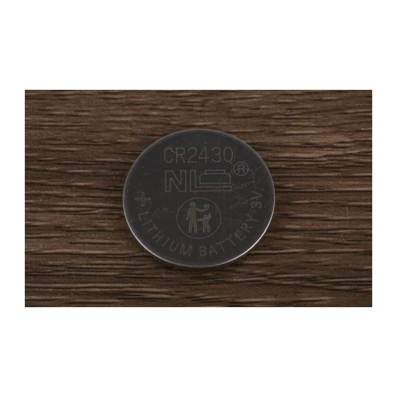 RS PRO Lithium Manganese Dioxide CR2430 Button Battery 3 V 24.5 mm Diameter 5 Pack CR2430