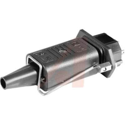 Schurter Male Cord Retaining Strain Relief Steel Connector Accessory 4700.0003