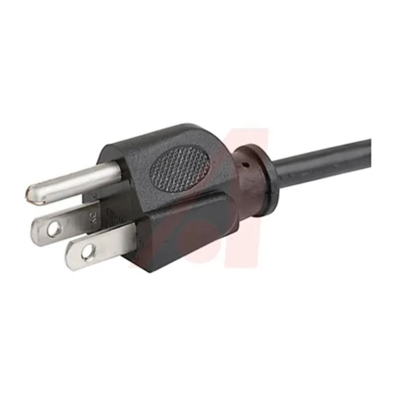 Schurter IEC C13 to NEMA 5-15 Power Cord 2.5 m Black PVC 6009.1315