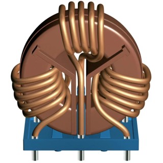 TDK 1.5 mH Ferrite Power Line Choke 20 A Idc 4.2 mΩ Rdc 350V ac Max SRF 10 kHz B82747E6203A040