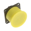 Amphenol Socapex MIL Spec Circular Connector Panel Mount 19 Contacts Female 1kV AC Aluminium Green PT02A-14-19S