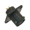 Amphenol Socapex MIL Spec Circular Connector Copper Alloy Straight 2 Way Panel Mount 1kV AC 125°C PT02A-8-2S