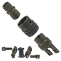Amphenol Socapex MIL Spec Circular Connector, Copper Alloy Straight 12 Way Cable, 1kV AC, Aluminium Shell PT06E-14-12S(SR)