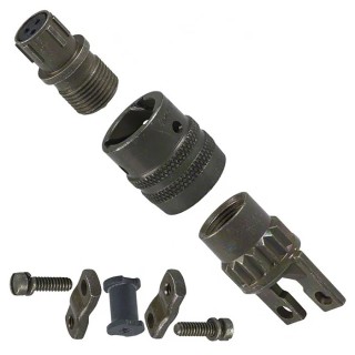 Amphenol Socapex MIL Spec Circular Connector, Copper Alloy Straight 12 Way Cable, 1kV AC, Aluminium Shell PT06E-14-12S(SR)