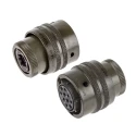 Amphenol Socapex MIL Spec Circular Connector Copper Alloy Straight 10 Way 1kV AC, Aluminium Shell, Cadmium PT06E-12-10S