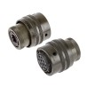 Amphenol Socapex MIL Spec Circular Connector Copper Alloy Straight 10 Way 1kV AC, Aluminium Shell, Cadmium PT06E-12-10S