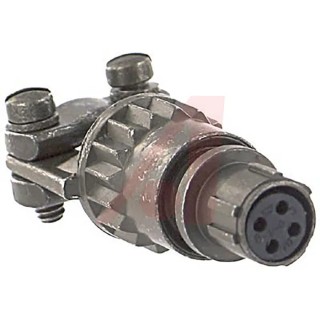 Amphenol Industrial MIL Spec Circular Connector PT Copper Alloy Straight 4 Way 1kV AC 125°C PT06E-8-4S(SR)