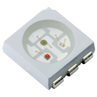Kingbright 4.5 V RGB LED 5050 Surface Multi-Colour LED KAAF-5050RGBS-13