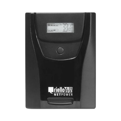 Riello Uninterruptible Power Supply Line Interactive 2000 VA, 1.2 kW, 220-240 V AC Input, 230 V Output NPW 2000