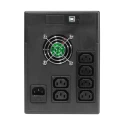 Riello Uninterruptible Power Supply Line Interactive 2000 VA, 1.2 kW, 220-240 V AC Input, 230 V Output NPW 2000