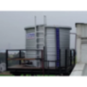 Aluminium Zinc Coated Prefabricated Tank Capacity 2000L