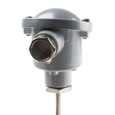 RS PRO PT100 RTD Sensor Stainless Steel Probe 6 mm Diameter 100 mm Length 4 Wire Class B 450°C PT100