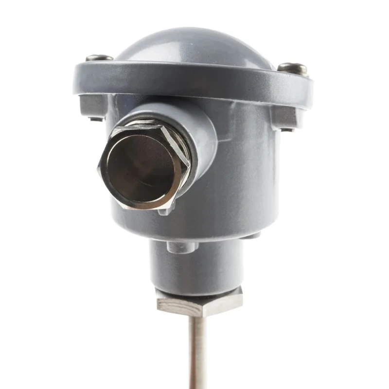 RS PRO PT100 RTD Sensor Stainless Steel Probe 6 mm Diameter 100 mm Length 4 Wire Class B 450°C PT100