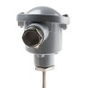 RS PRO PT100 RTD Sensor Stainless Steel Probe 6 mm Diameter 100 mm Length 4 Wire Class B 450°C PT100