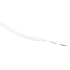 RS PRO White 0.33 mm² Hook Up Wire, 22 AWG, Stranded Tinned Copper, 100 m, 600V, 150°C, Polyethylene Jacket 872-4404