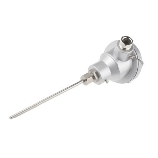 RS PRO RTD Sensor 6 mm Diameter, 150 mm Length, 3 Wire, Class B Accuracy, Stainless Steel Probe, KNE Terminal Head PT100