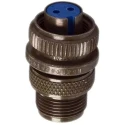 Amphenol Industrial MIL Spec Circular Connector 2 Contacts Male Olive Brass Copper Alloy 97 Series 97-3106A-10SL-4S(946)