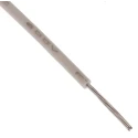 RS PRO White 0.08 mm² Hook Up Wire, 28 AWG, 7/0.12 mm Core Strands, 100 m Length, Modified Polyphenylene Ether 872-4436