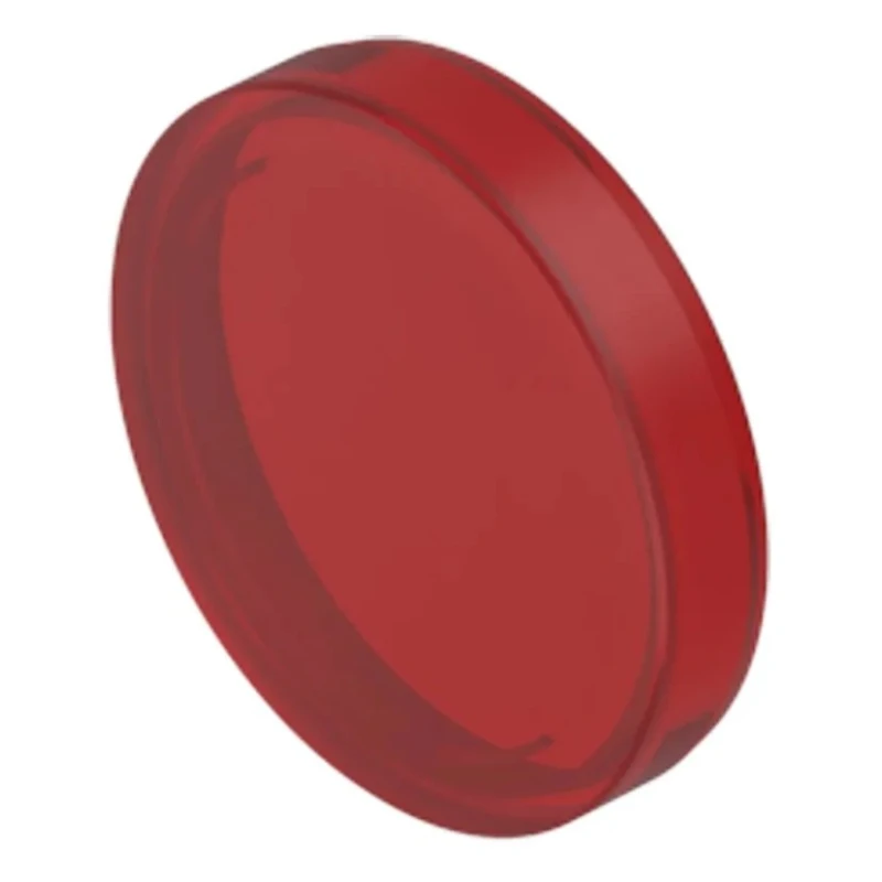 EAO Red Round Push Button Indicator Lens for Use with 04 Series Push Buttons 704.602.2