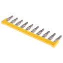 RS PRO 10-Way Plug-In Cross Connector for Use with SRKD Series, SRK Series, SSLD Series, SSL Series 872-4782