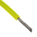 RS PRO Yellow 0.2 mm² Hook Up Wire, 24 AWG, 11/0.16 mm Core Strands, 100 m Length, Modified Polyphenylene Ether 872-4518
