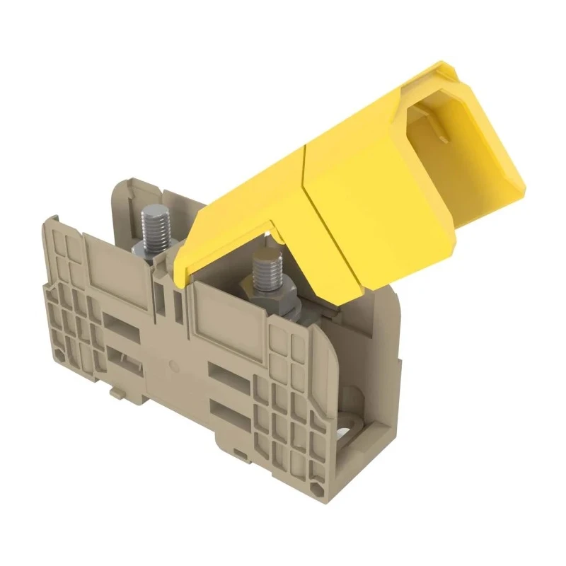 RS PRO Terminal Cover for Use with HSKG Series Yellow Polyamide 66 872-4858