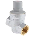 RS PRO Chrome Plated Brass Pressure Reducing Valve Screw 3/4 in Female 1-6 bar Italy 761-351