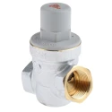 RS PRO Chrome Plated Brass Pressure Reducing Valve Screw 3/4 in Female 1-6 bar Italy 761-351