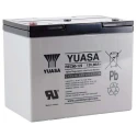 Yuasa 12 V Sealed Lead Acid Battery, 80 Ah, AGM Construction, ABS Case, 168mm x 212.5mm REC80-12