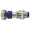 Flexicon Nickel Plated Brass C Type Conduit Fitting, 25 mm Nominal Size, M25 Thread Size, IP68 IP66 IP69K IP67 LTP25-M25-C