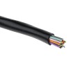 Alpha Wire Xtra-Guard 2 Performance Cable Control Cable 15 Cores 0.35mm² 22 AWG Screened Armoured Black 25199/15 BK005