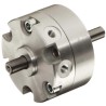 SMC Pneumatic Rotary Actuator Double Shaft Single Acting 0.7 Mpa Pressure 15mm Bore CDRB2